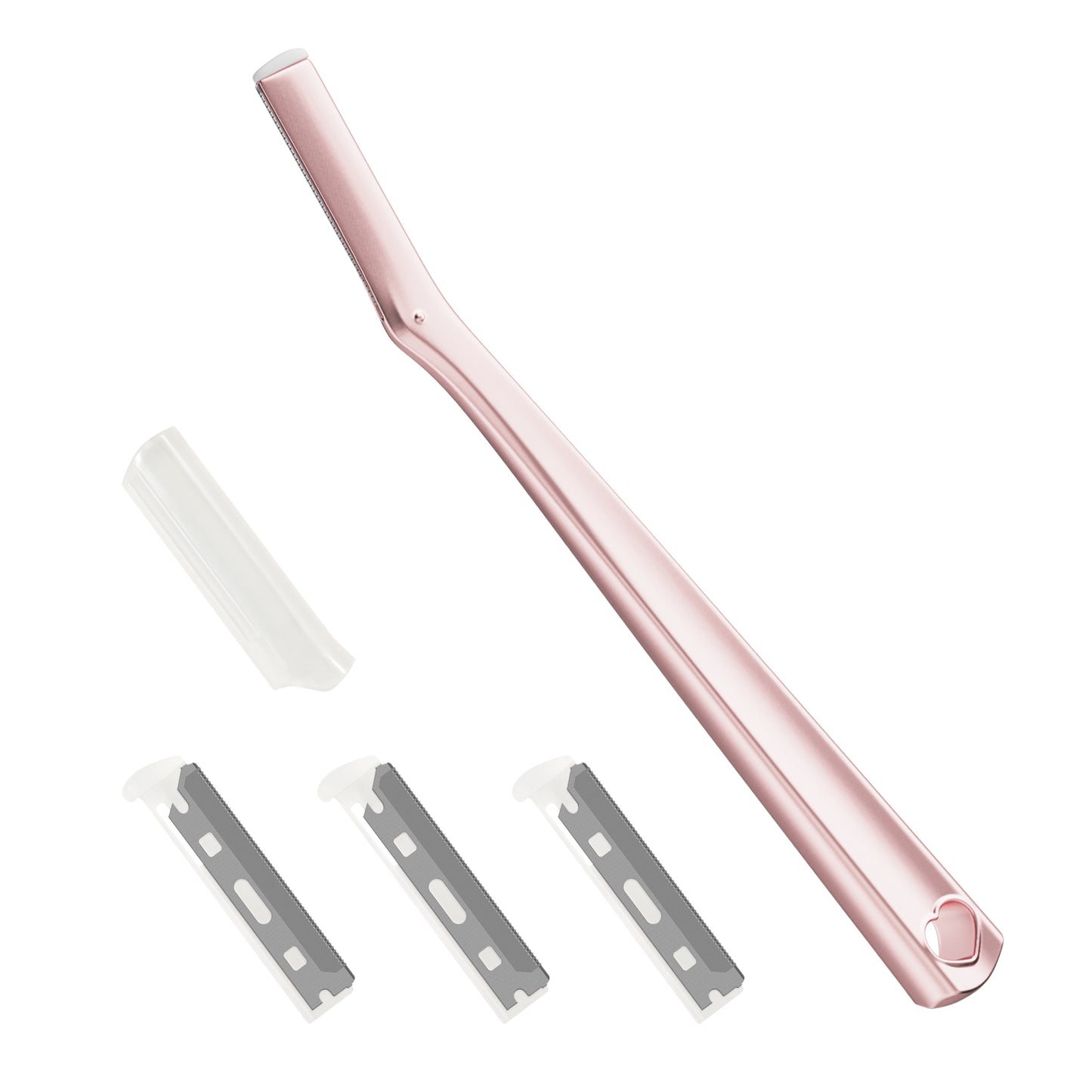 CARER SPARK Reusable Zinc Alloy Facial Razor, Eyebrow Razor for Women & Men