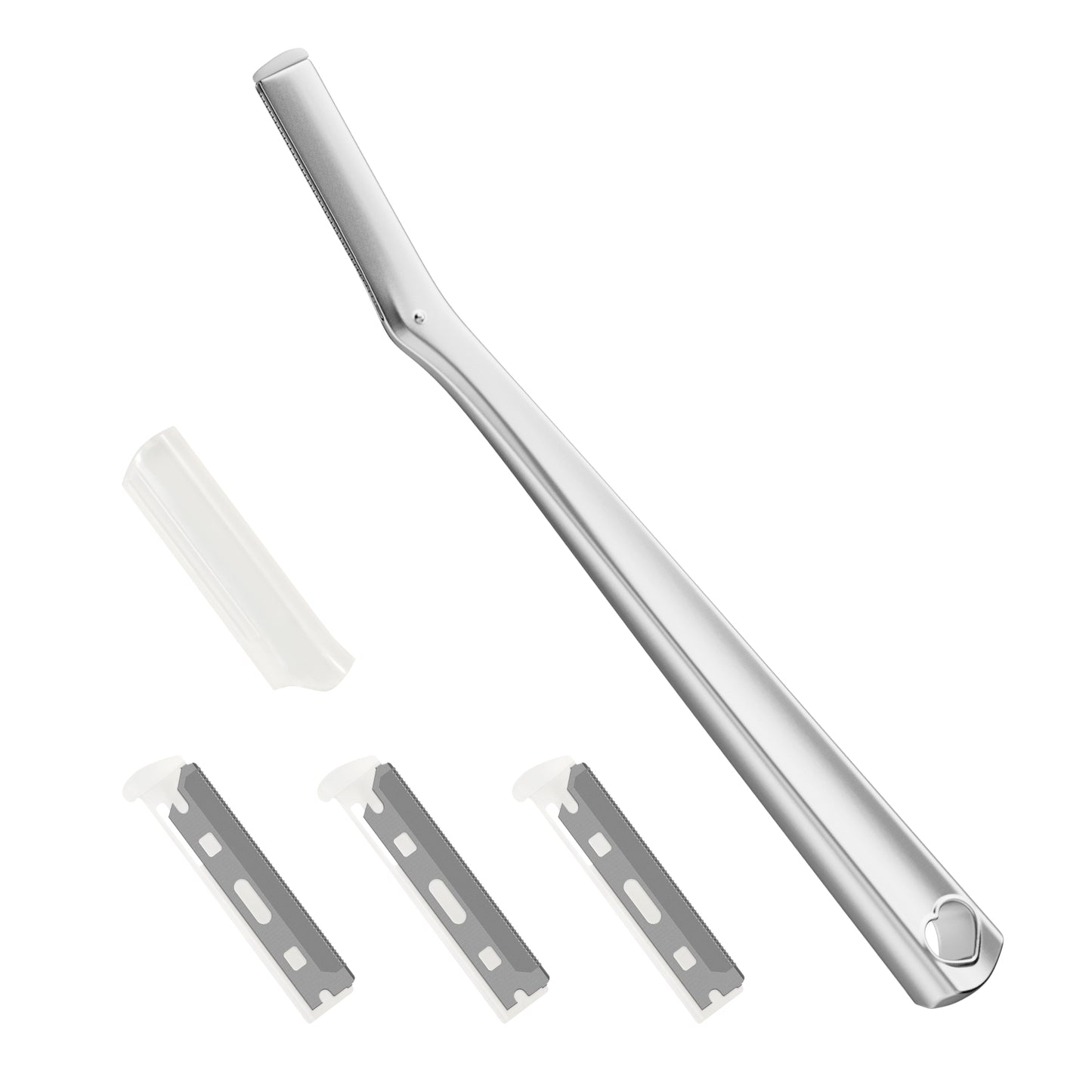 CARER SPARK Reusable Zinc Alloy Facial Razor, Eyebrow Razor for Women & Men