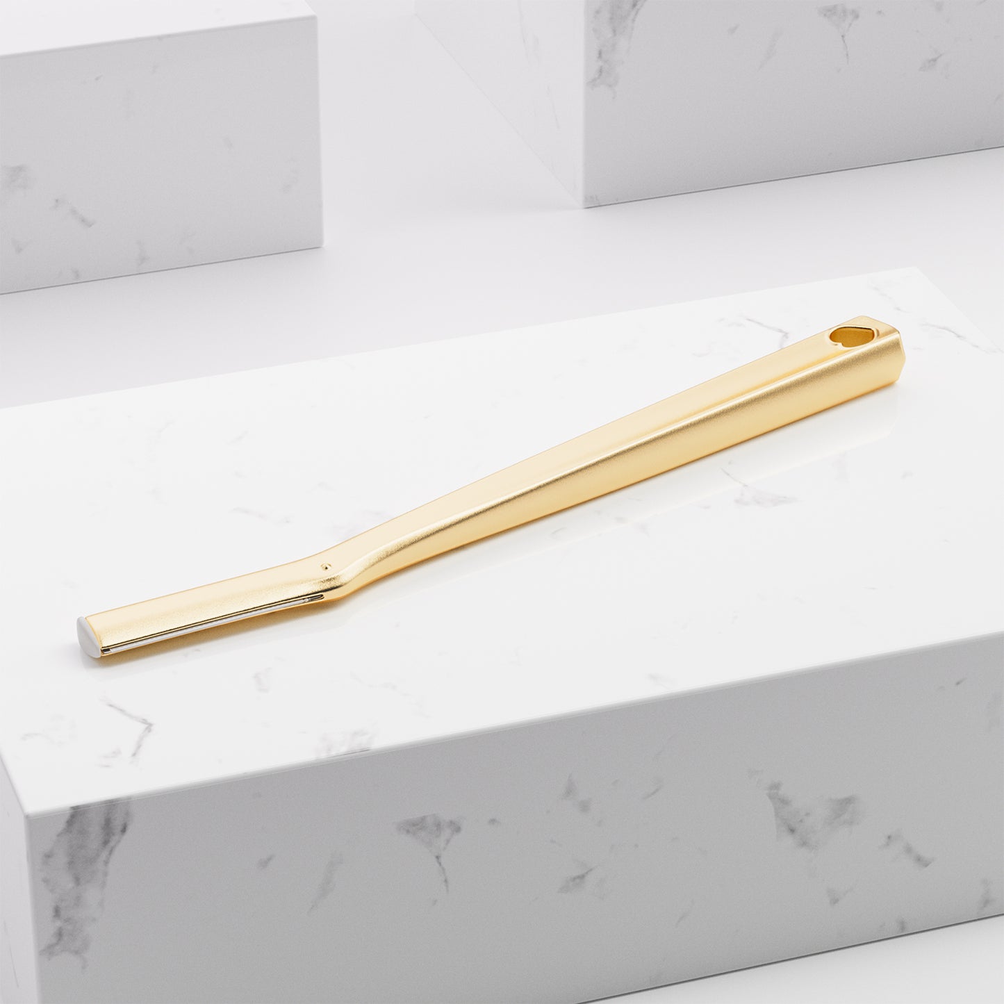 CARER SPARK Reusable Zinc Alloy Facial Razor, Eyebrow Razor for Women & Men