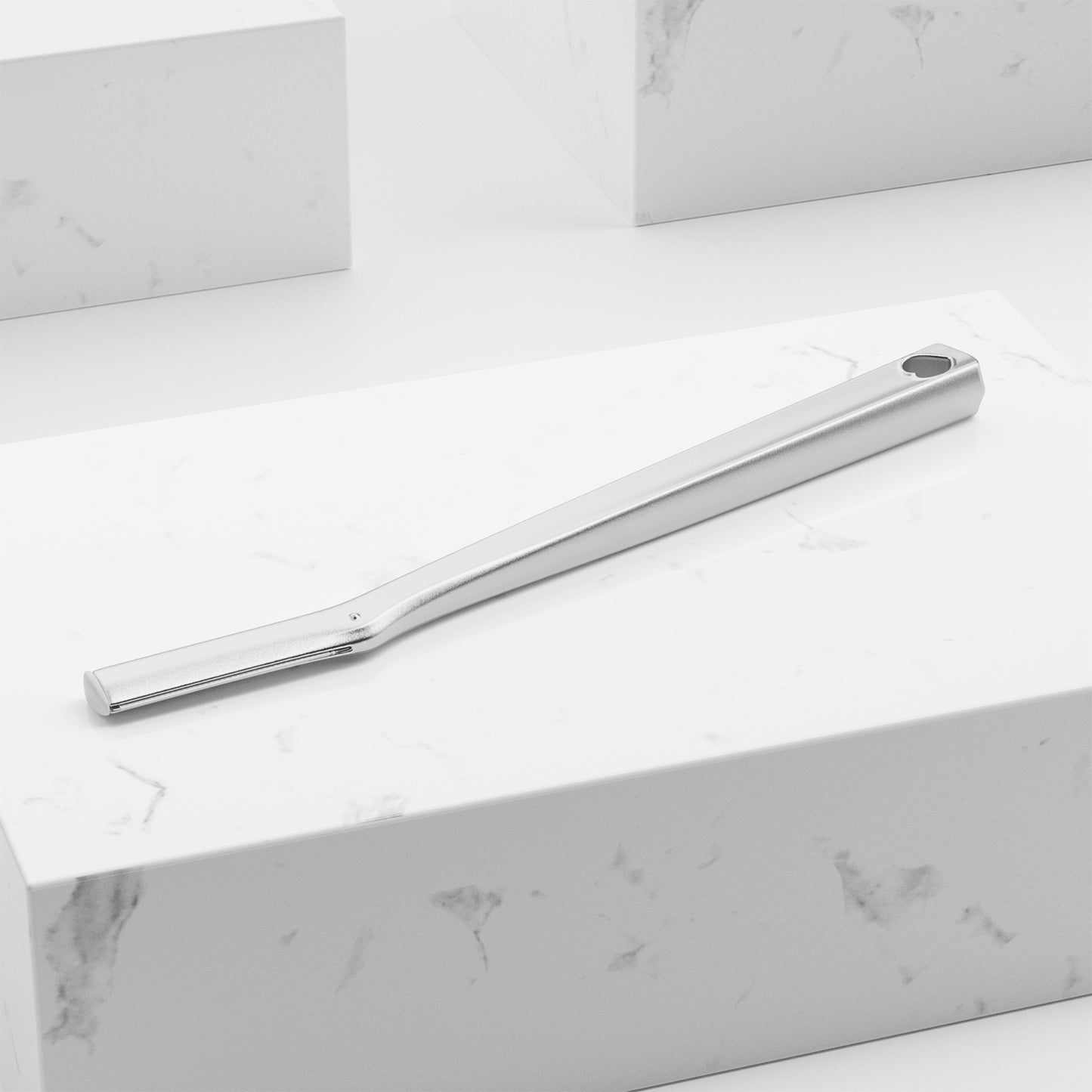 CARER SPARK Reusable Zinc Alloy Facial Razor, Eyebrow Razor for Women & Men