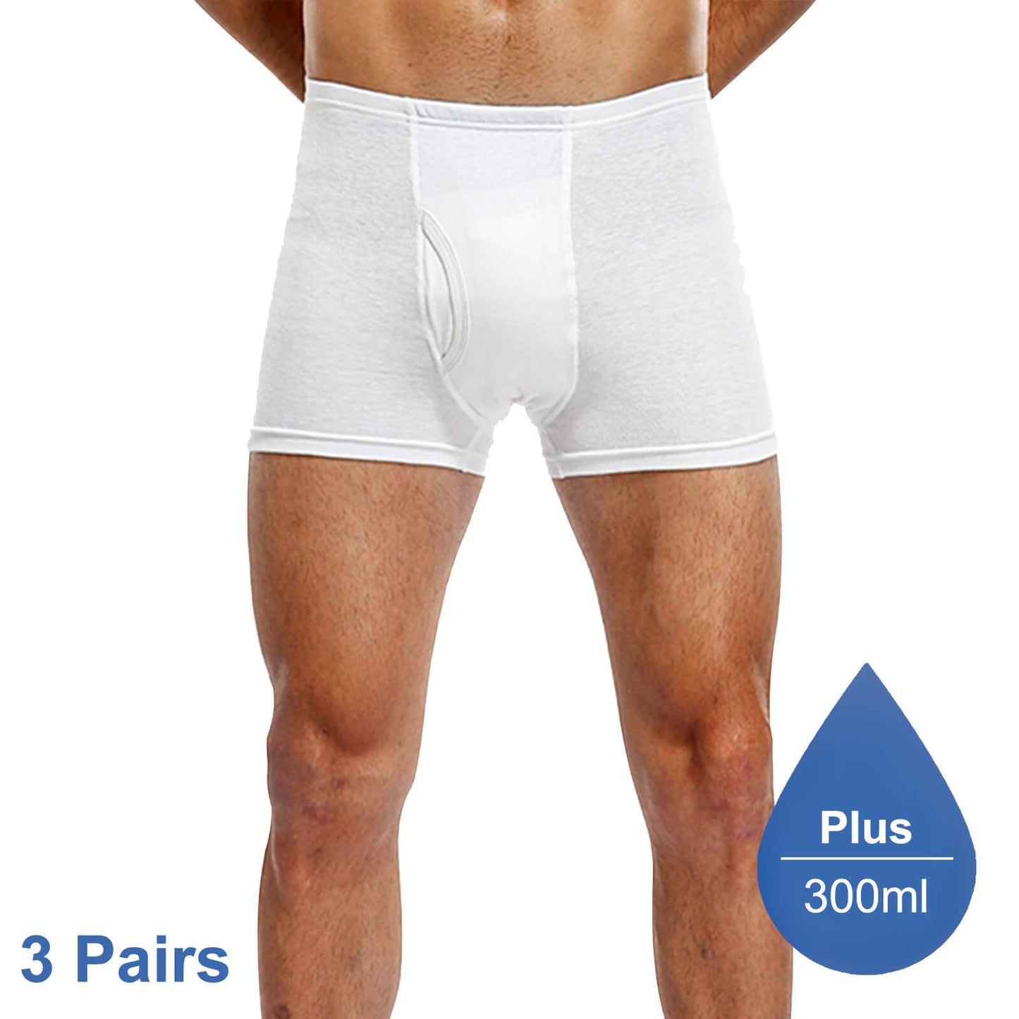 Mens Incontinence Underwear Leakproof Reusable Heavy Absorbency Overnight -M67