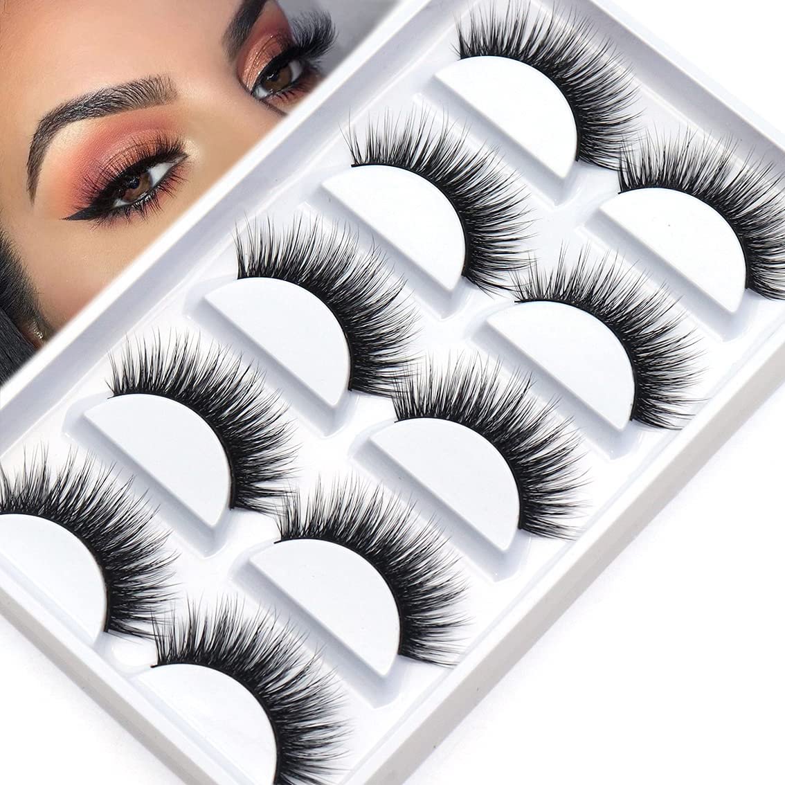 CARER SPARK Lashes 5D Faux Mink Lashes 100% Handmade