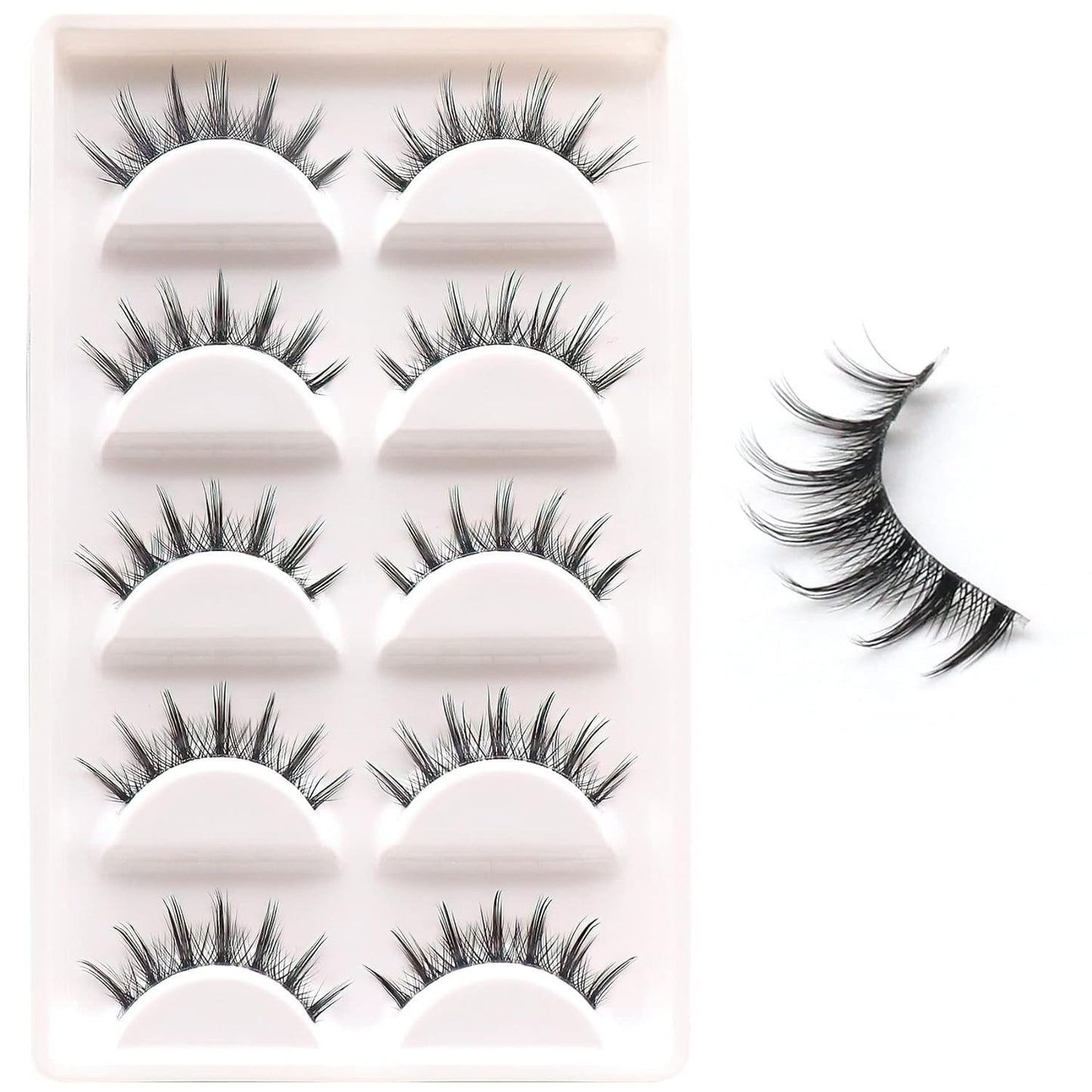 CARER SPARK Lashes 5D Faux Mink Lashes 100% Handmade