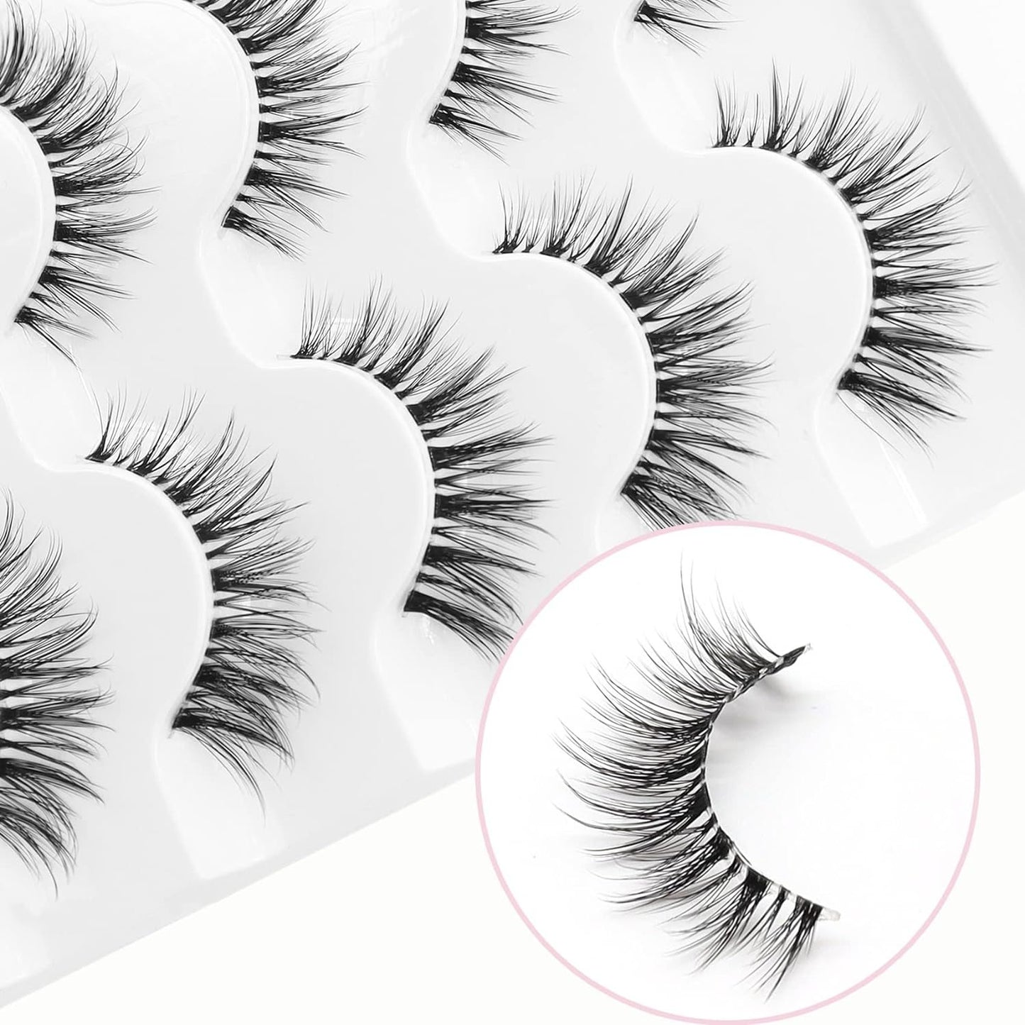 CARER SPARK Lashes 5D Faux Mink Lashes 100% Handmade