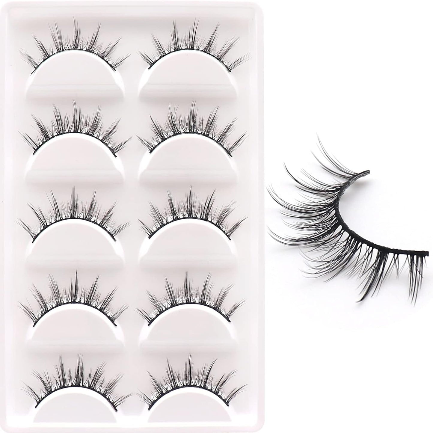 CARER SPARK Lashes 5D Faux Mink Lashes 100% Handmade