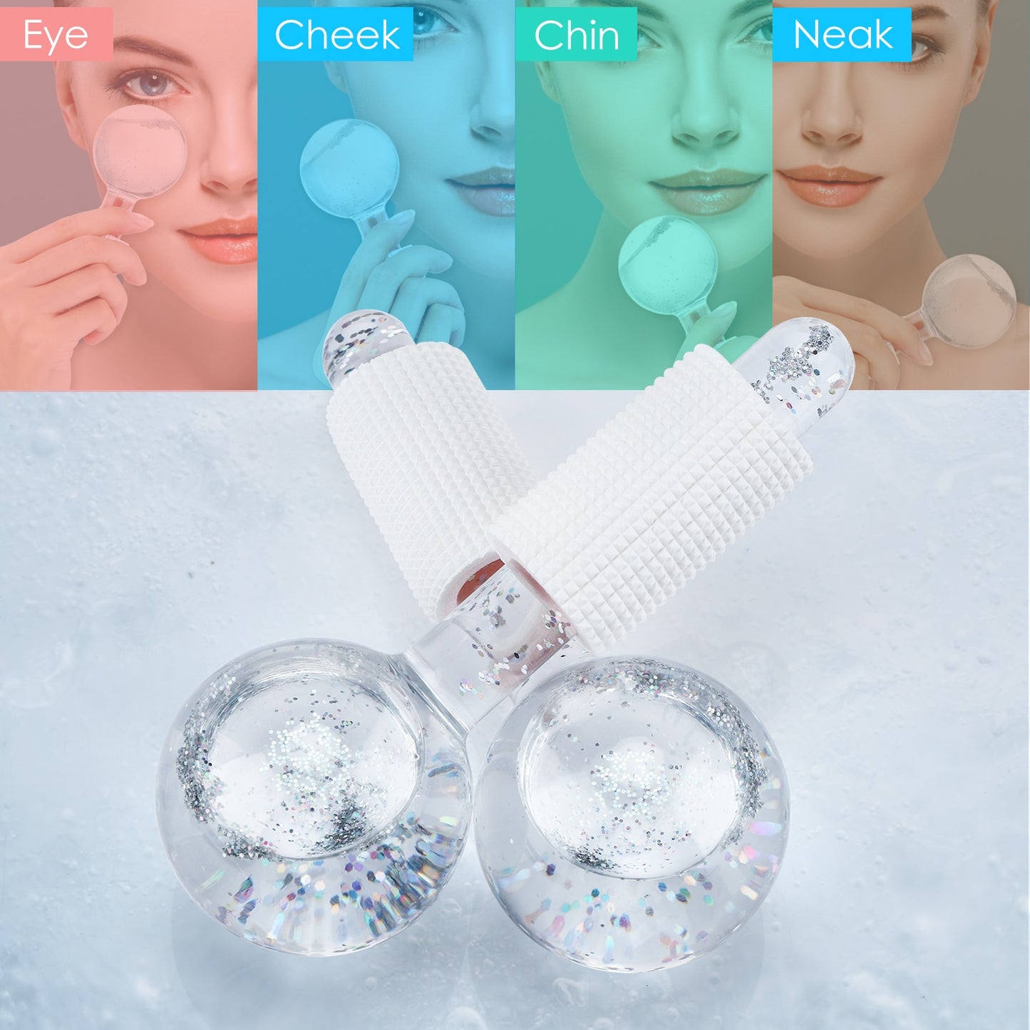 Ice Globes For Daily Beauty Routines Tighten Skin Reduce Puffiness Headaches Enhance Circulation