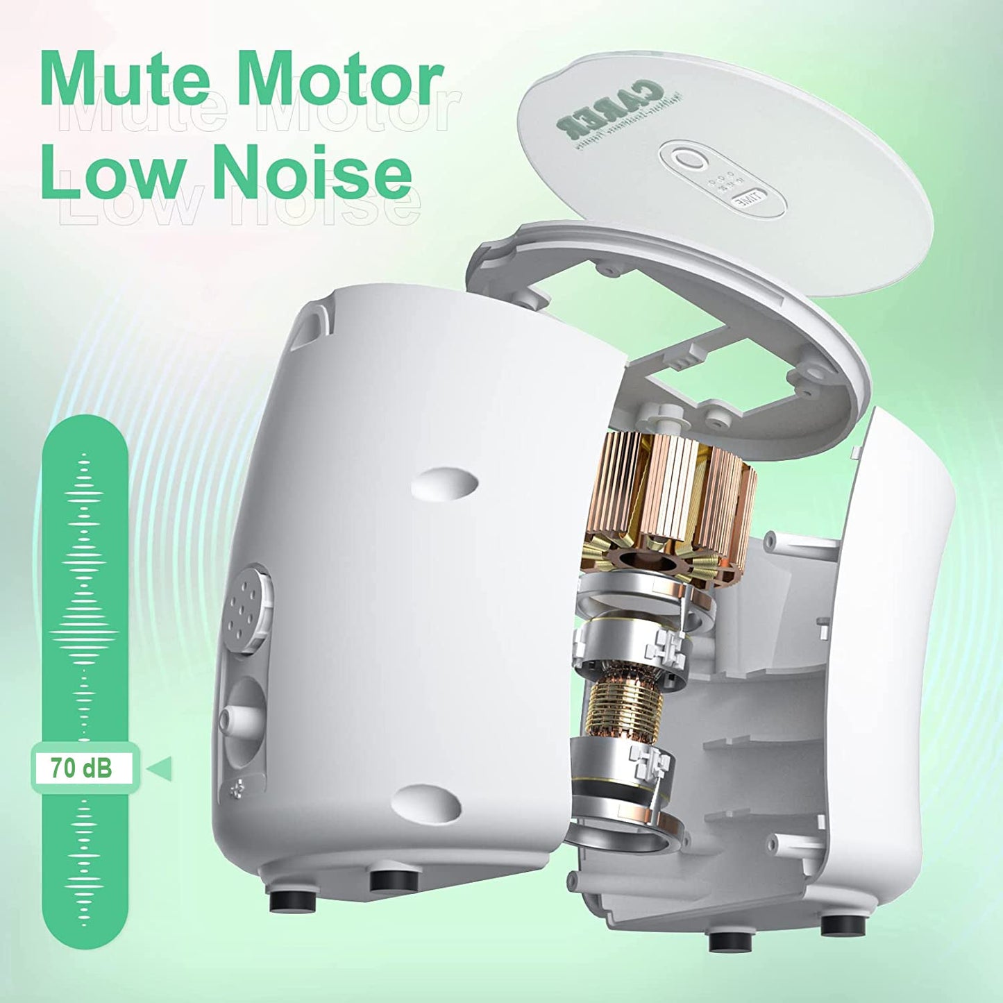 Compressor Nebulizer Machine with Mouthpiece and Mask for Adults and Children