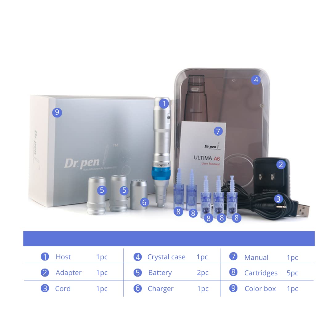 Dr. Pen Ultima A6 Microneedling Pen Professional Kit