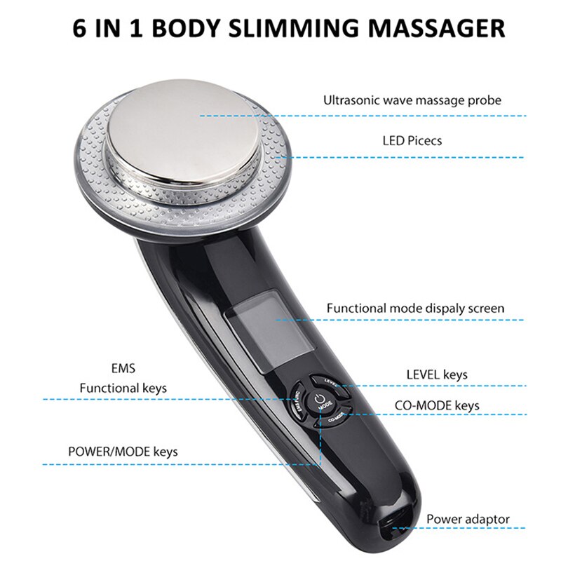 6 in 1 Cavitation Machine Cellulite Remover