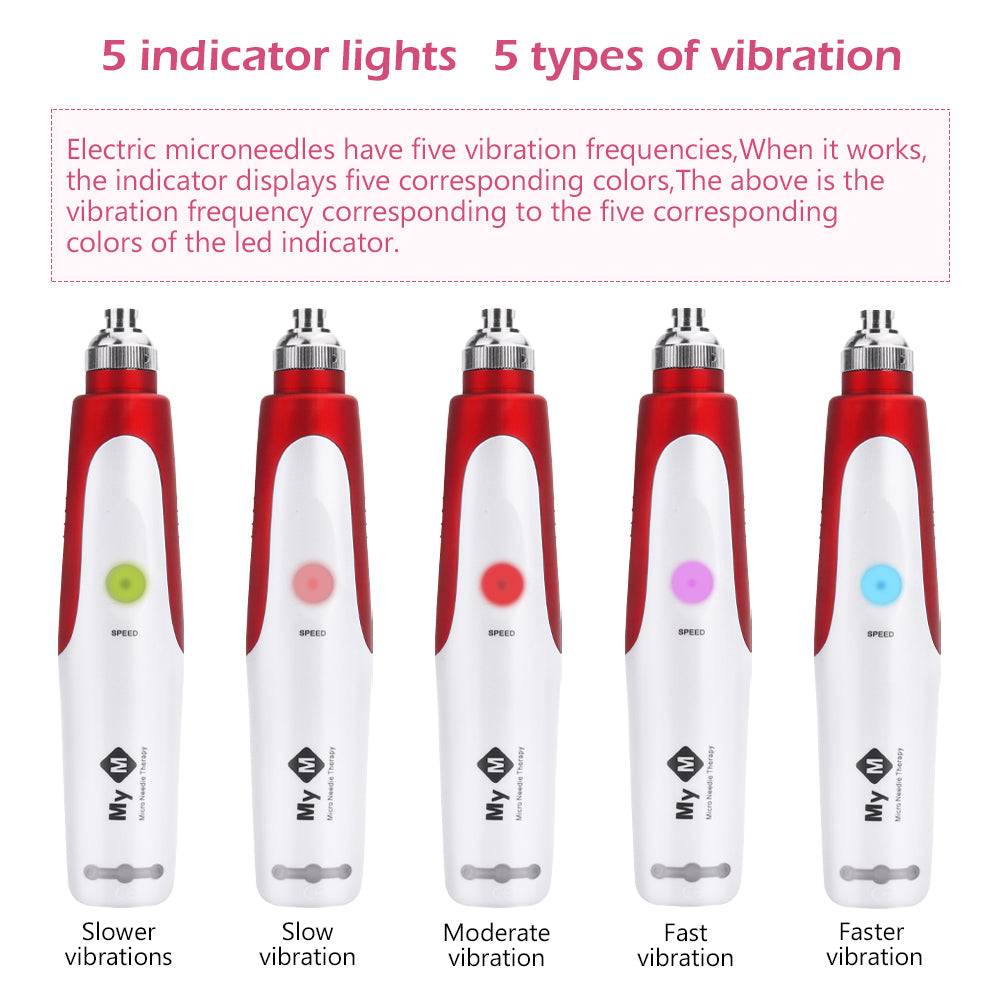 Derma Pen Microneedling Pen Bayonet Needle Wrinkle Removal Rechargeable