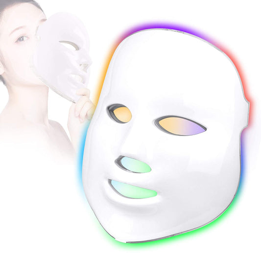 7 Color Photon Led Light Therapy Mask for Facial Broken Capillaries Perioral Dermatitis