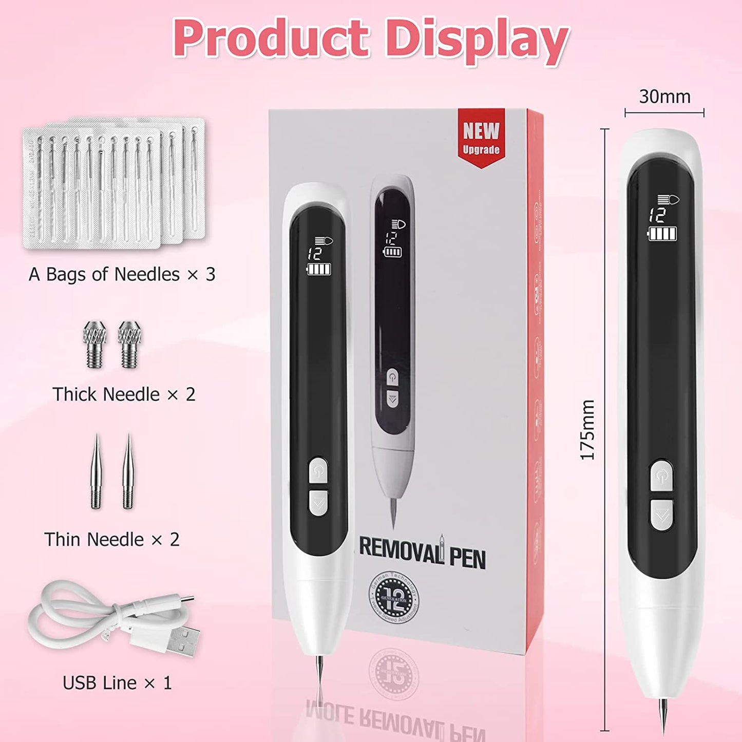Mole Removal Sweep Spot Pen Plasma Pen Removal Skin Tag Tattoo Mole
