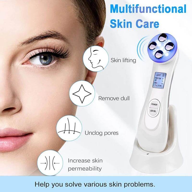 Skin Tightening Facial Machine for Skin Rejuvenation LED Light Therapy