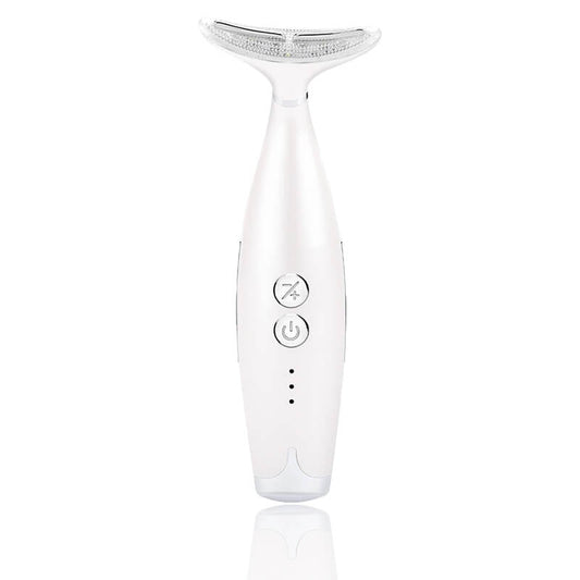 5 In 1  LED EMS Vibration Neck Lifting Tightening Anti Aging Neck Wrinkle Remove Massager