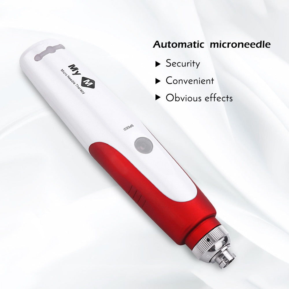 Derma Pen Microneedling Pen Bayonet Needle Wrinkle Removal Rechargeable