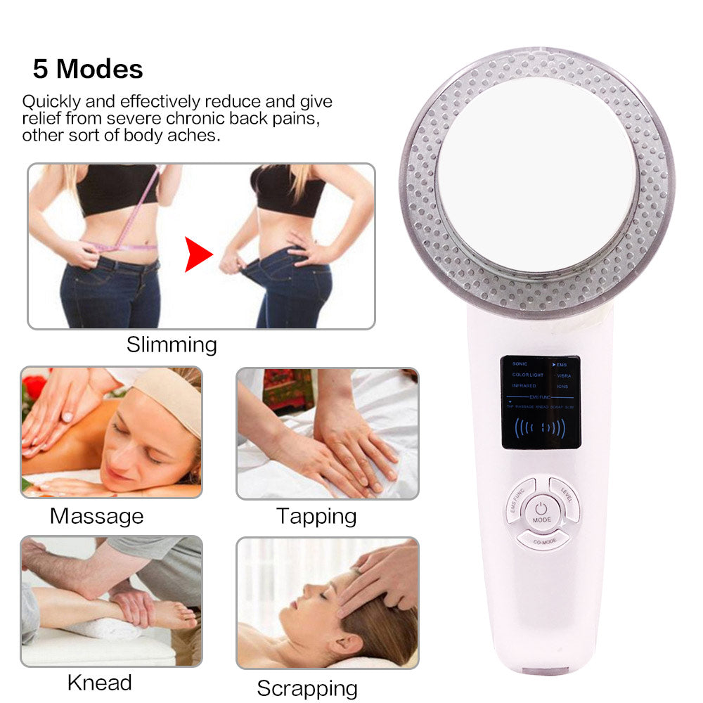 6 in 1 Cavitation Machine Cellulite Remover