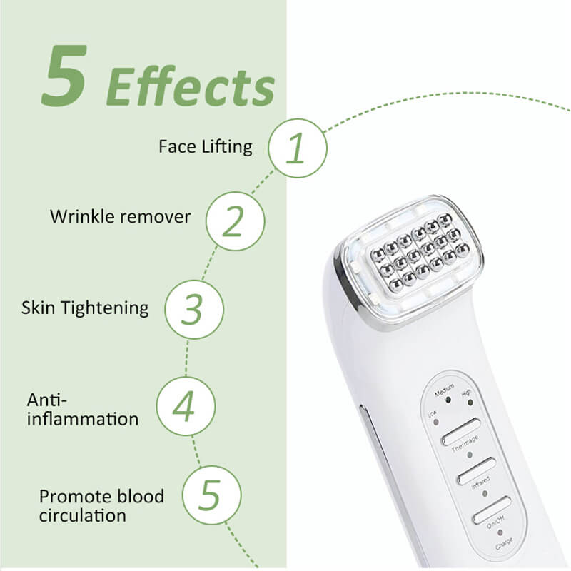 Radio Frequency Infrared Dot Matrix Lifting Facial Lifting Machine Anti Aging