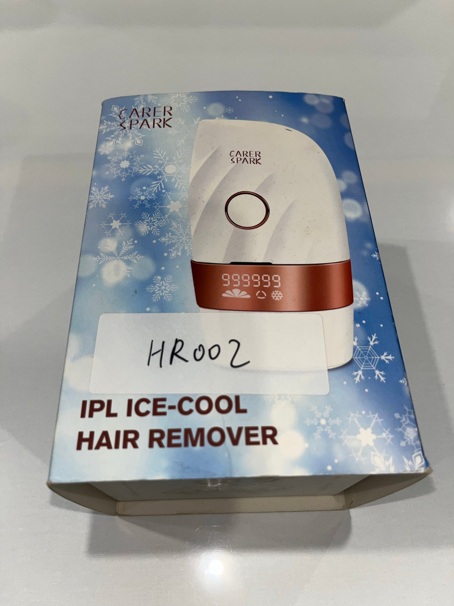 CARER SPARK IPL Hair Removal Device for Home Use Effective Laser Technology for Cosmetic Treatment of Face and Skin for Women and Men