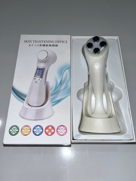 CARER SPARK Skin Tightening Facial Machine for Skin Rejuvenation Electronic Aesthetic Device Utilizing LED Light Therapy with Infrared