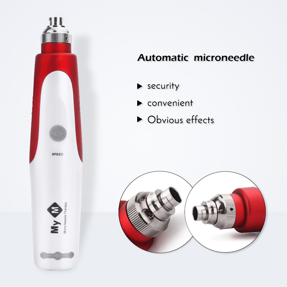 Derma Pen Microneedling Pen Bayonet Needle Wrinkle Removal Rechargeable